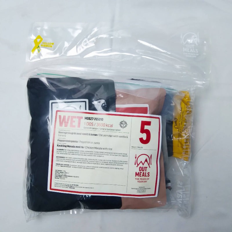 Swedish combat rations