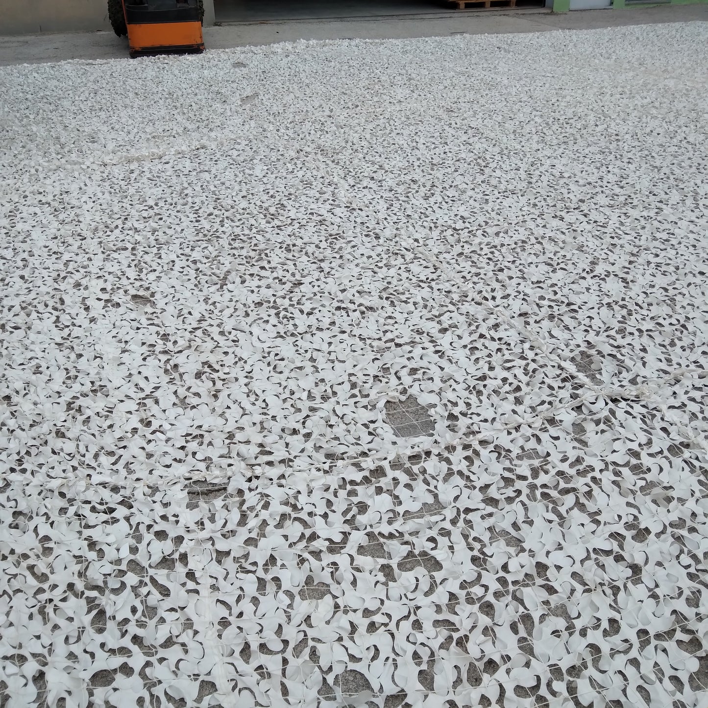Rede reforçada Branca 11x11 mt (121 m2)