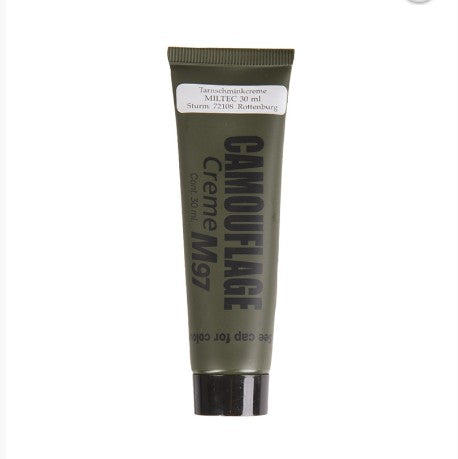 Creme de camuflagem M97 - Bisnaga - Trincheira Militar