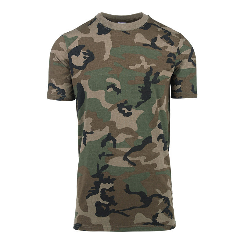 T-shirt camuflada