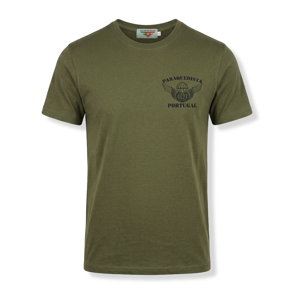 Tshirt estampada Paraquedista - Brevet