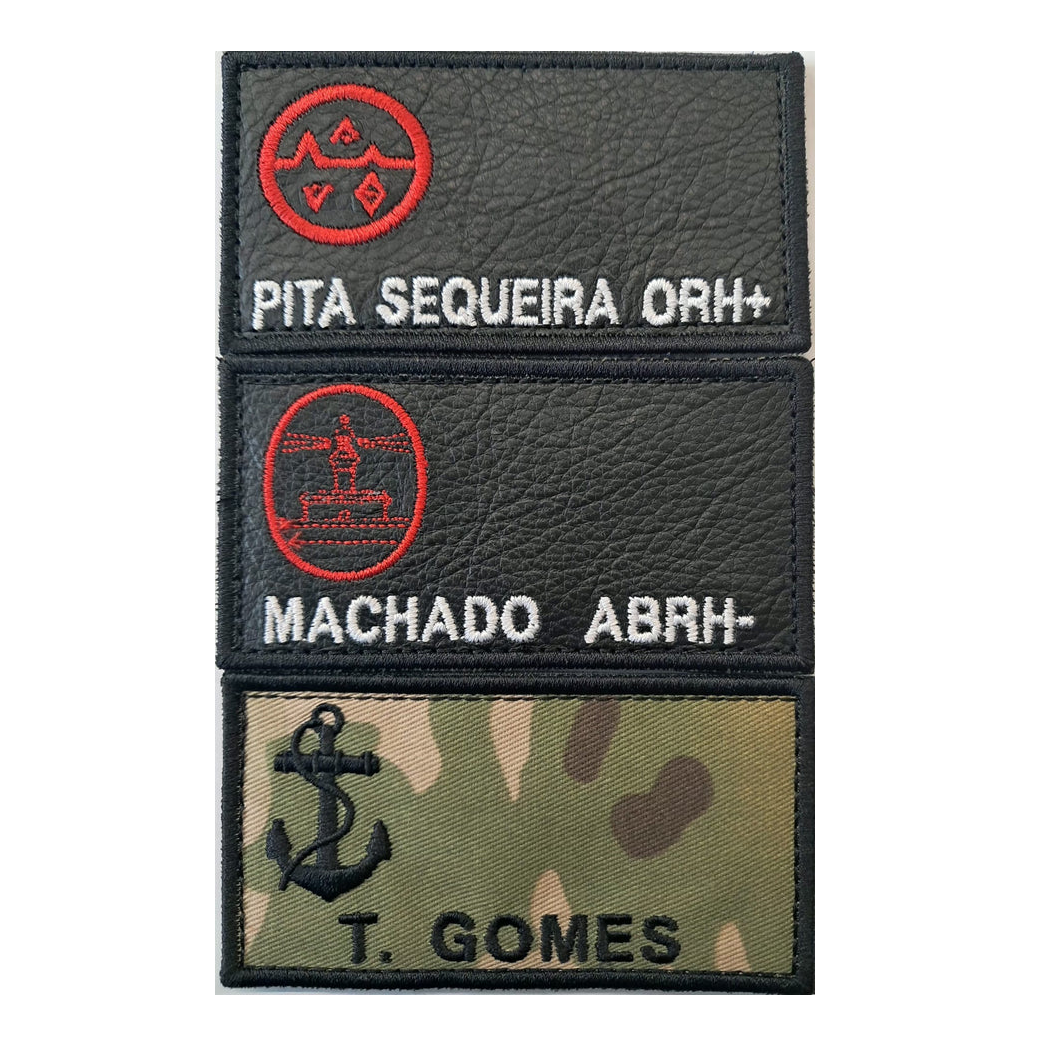 Patch de nome rectangular - Marinha