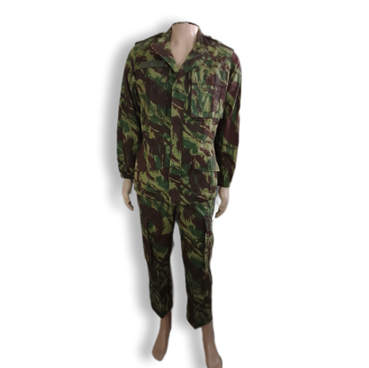 Conjunto camuflado ultramar vintage