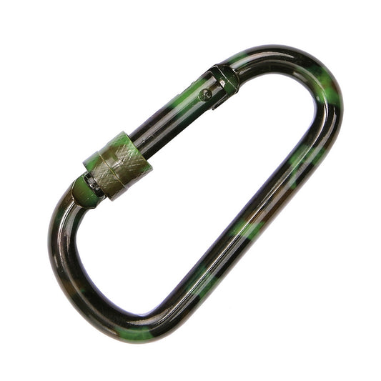 Carabiner with screw closure