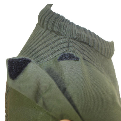 Army green wool sweater