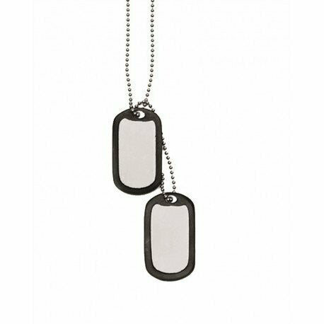 Dogtags / identification plates WITHOUT engraving