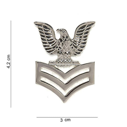 Pin US Navy Petty Officer 1st class - Trincheira Militar