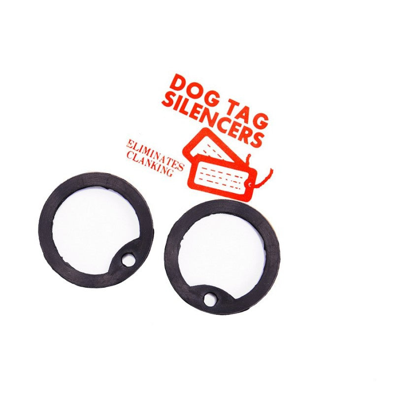 Dogtags / chapas de identificação - Borrachas silenciadoras