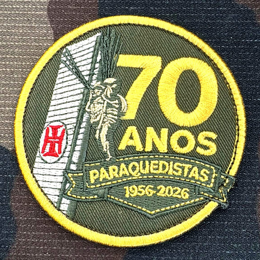 Patch 70 anos Paraquedistas