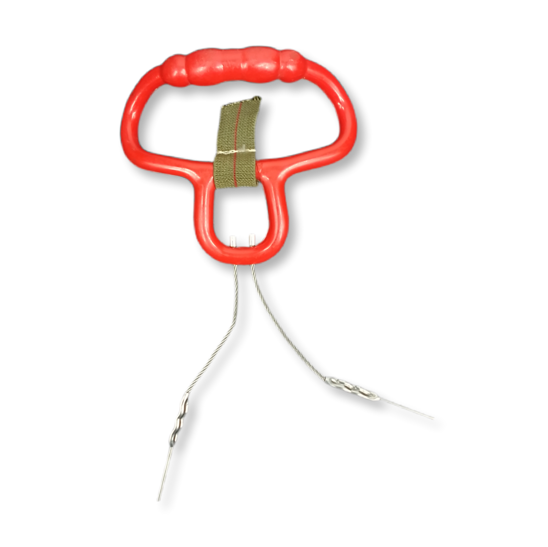 Punho de paraquedas ventral