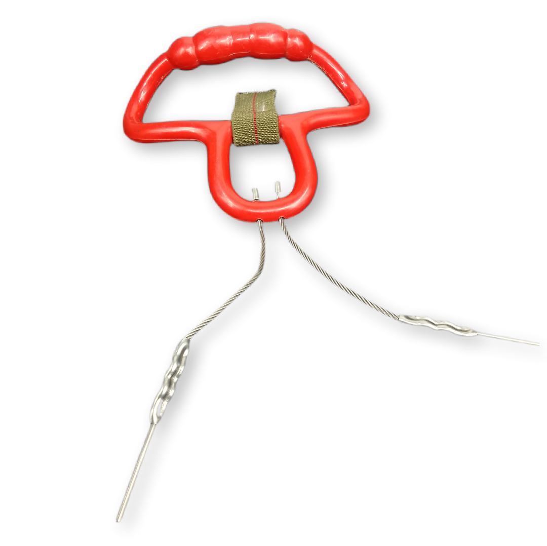 Punho de paraquedas ventral