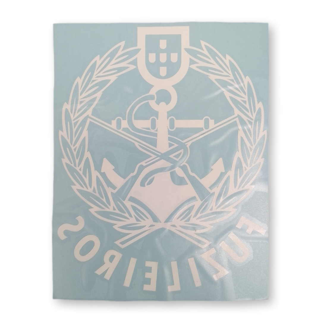 Autocolante para interior de viatura - Fuzileiros - 20cm