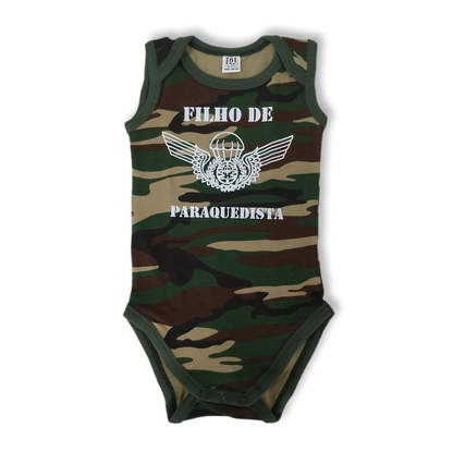 Babygrow camuflado - Paraquedistas