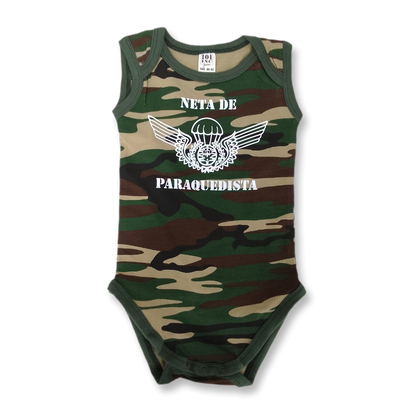Babygrow camuflado - Paraquedistas
