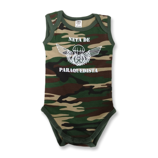 Babygrow camuflado - Paraquedistas
