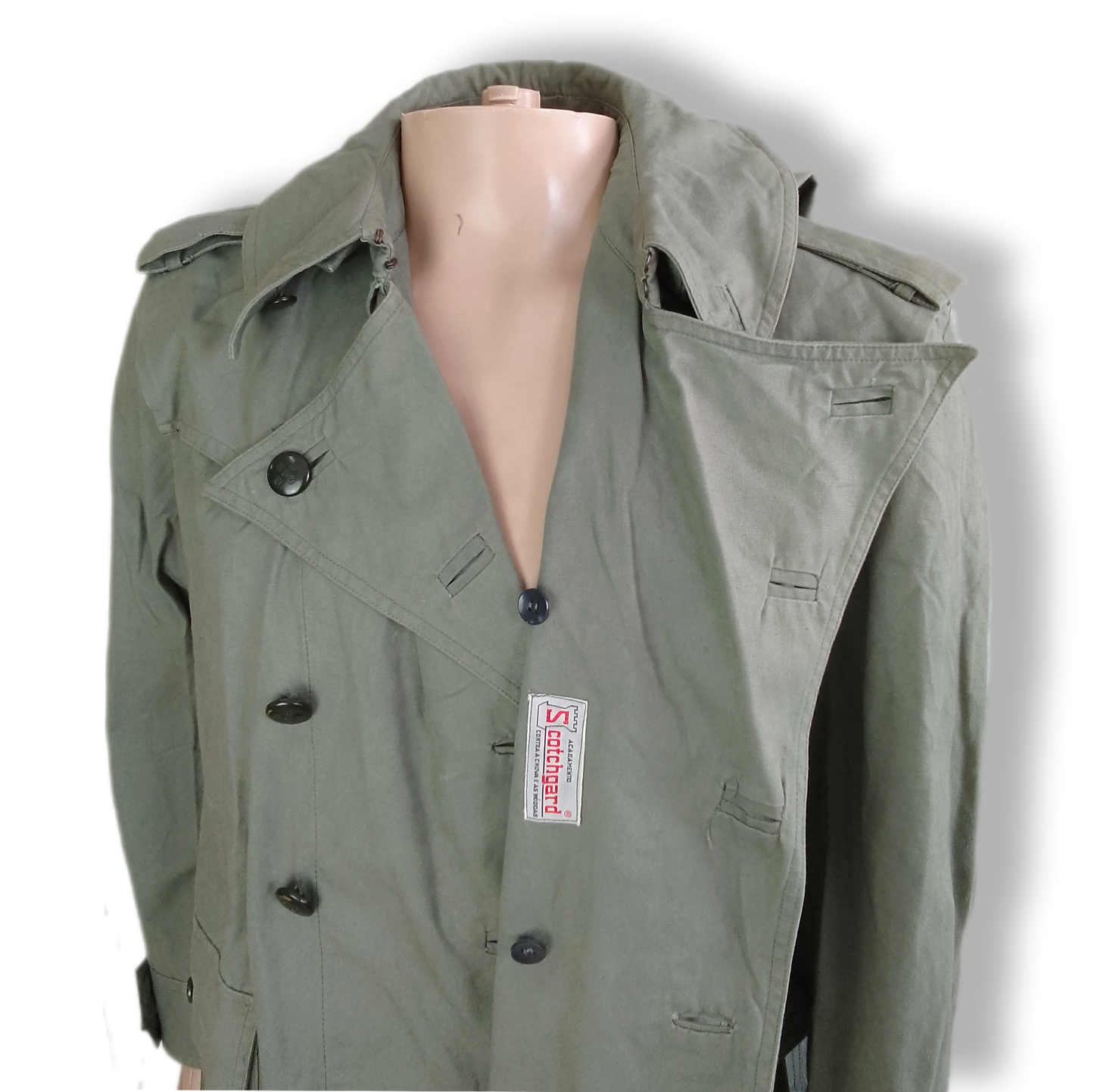 Gabardina Vintage do Exercito