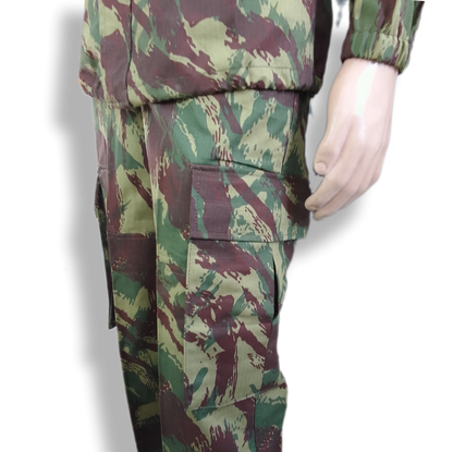 Conjunto camuflado ultramar vintage