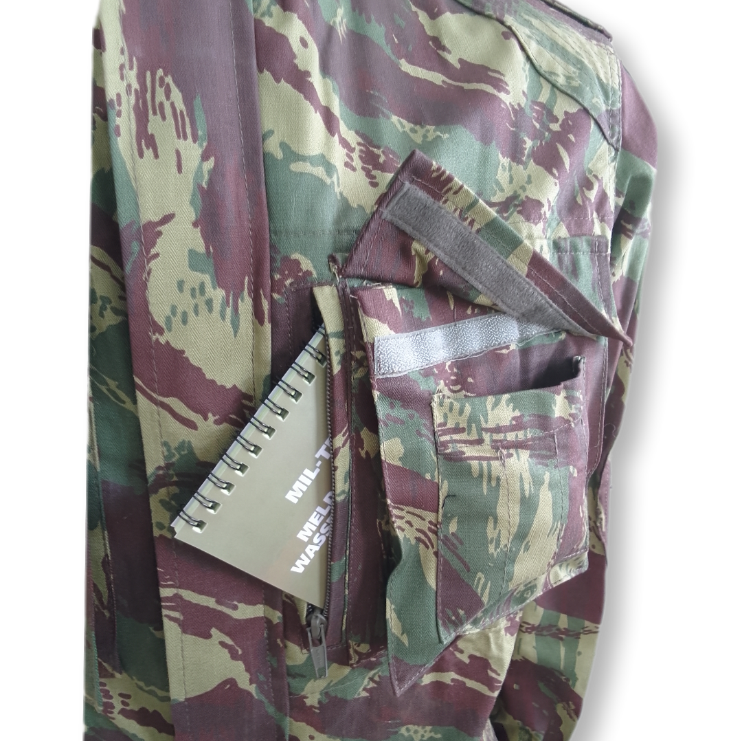 Conjunto camuflado ultramar vintage