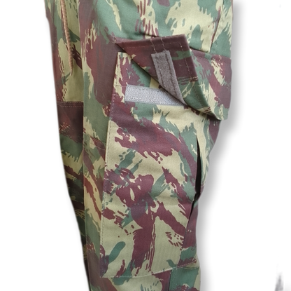 Conjunto camuflado ultramar vintage