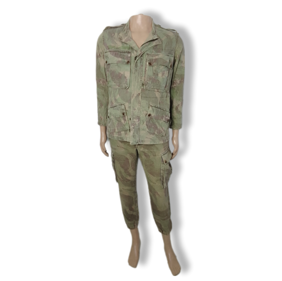 Conjunto camuflado vintage Paraquedista