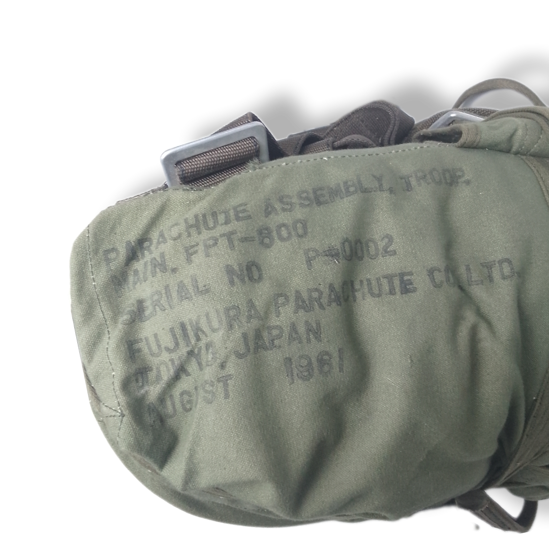 Paraquedas vintage Militar