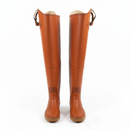 Botas de borracha de cano alto