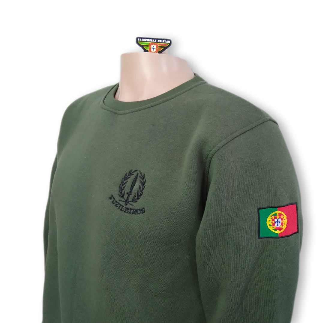 Marine embroidered shirt