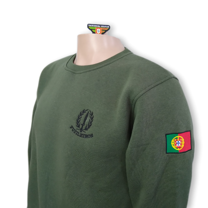 Marine embroidered shirt