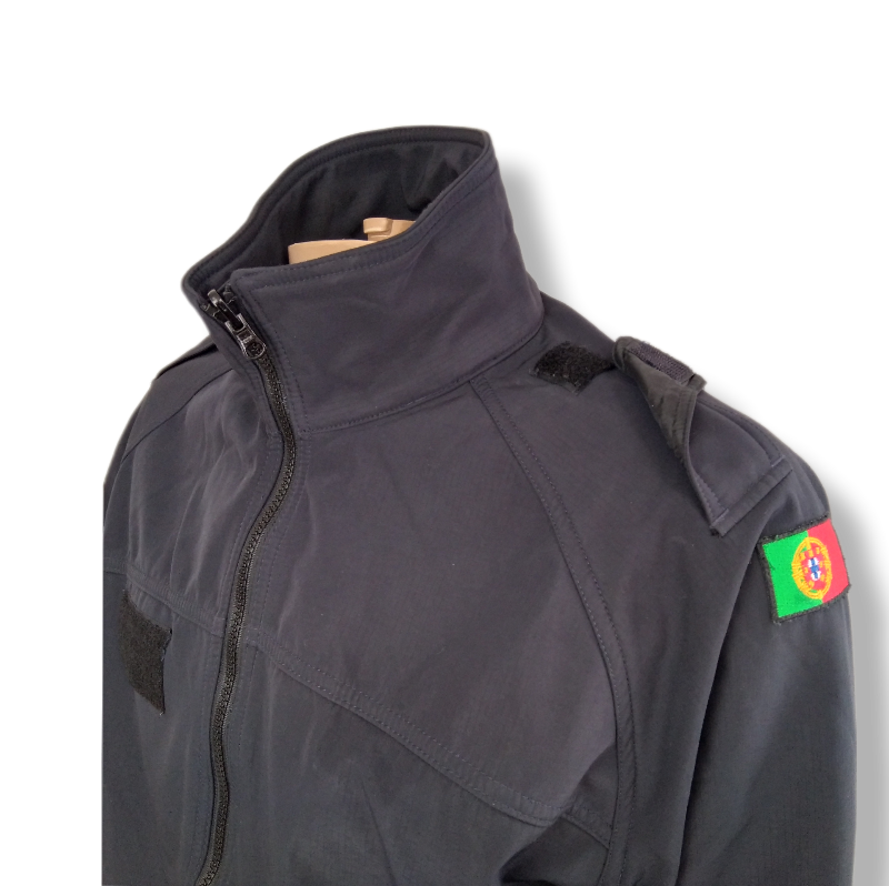 Chaqueta de calentamiento marina portuguesa