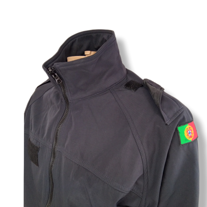 Chaqueta de calentamiento marina portuguesa