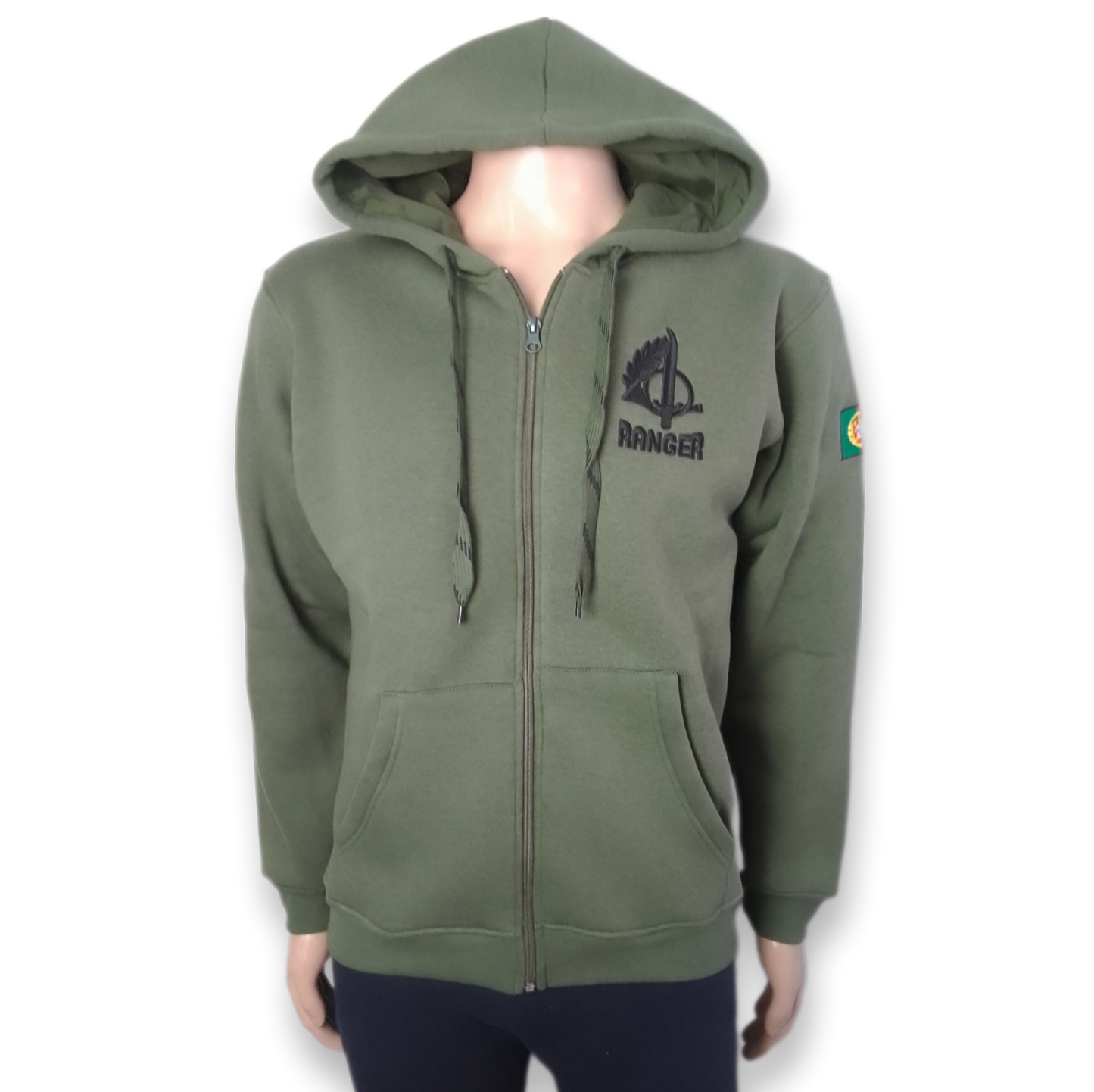 Casaco / Hoodie Bordado - Ranger