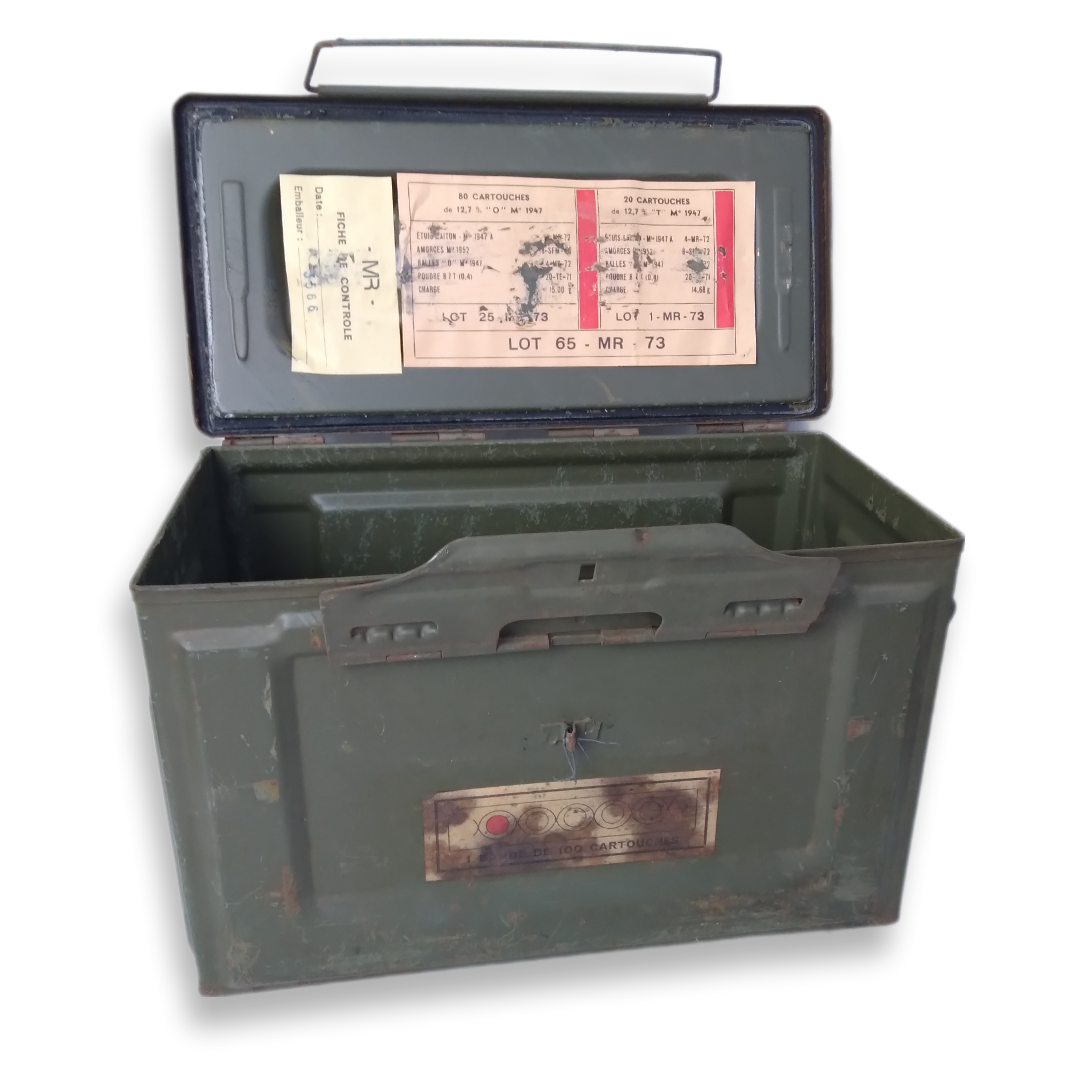 Ammunition box, French