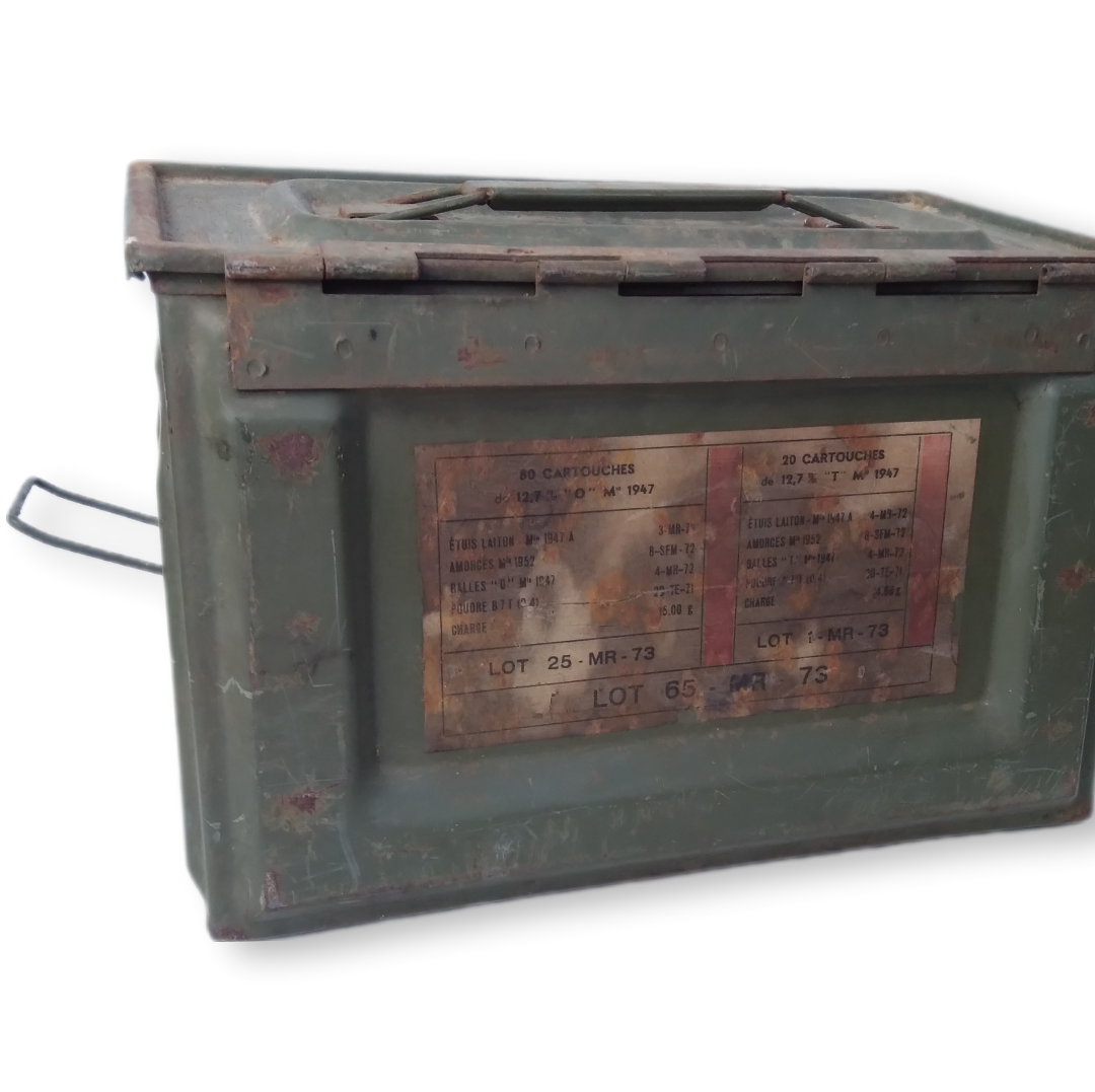 Ammunition box, French