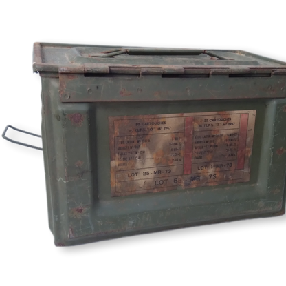 Ammunition box, French