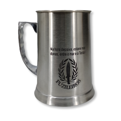 Caneca em alumínio - Fuzileiros