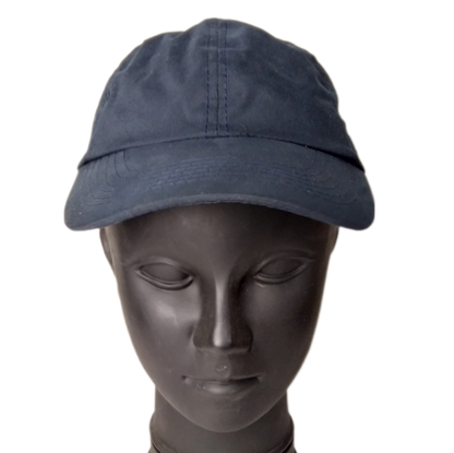 Hueso/gorra azul impermeable