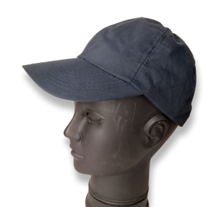 Hueso/gorra azul impermeable