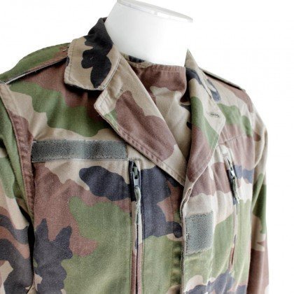 Chaqueta de camuflaje F2 del ejército francés