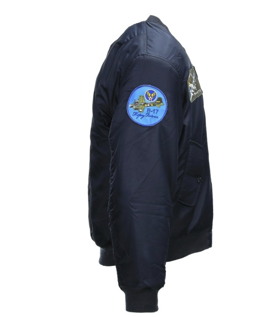 Chaqueta de vuelo USAF MA-I azul