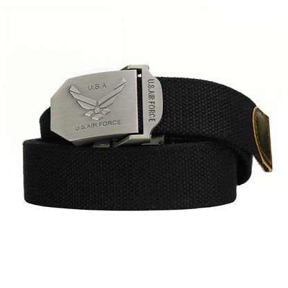 Leather Trim Belt - 12 US Air Force