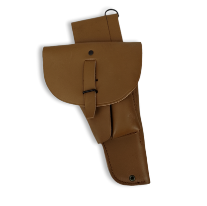 Coldre de couro original para pistola de 9 mm da Legião Estrangeira Francesa frente