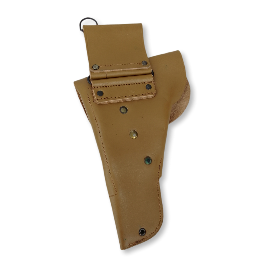 Coldre de couro original para pistola de 9 mm da Legião Estrangeira Francesa traseira