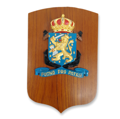 cresta da Marinha holandesa pormenor frente