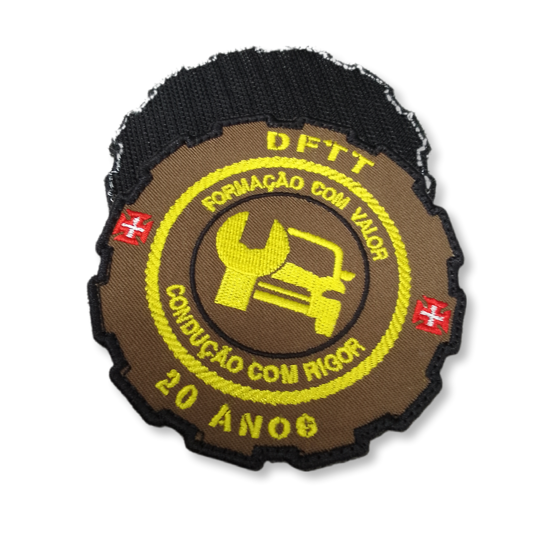 Patch DFTT 20 anos - Departamento de Formação em Transportes Terrestres