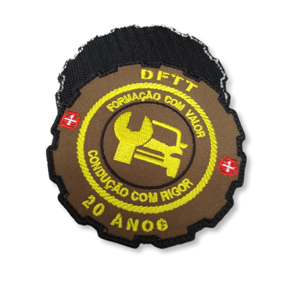 Patch DFTT 20 anos - Departamento de Formação em Transportes Terrestres