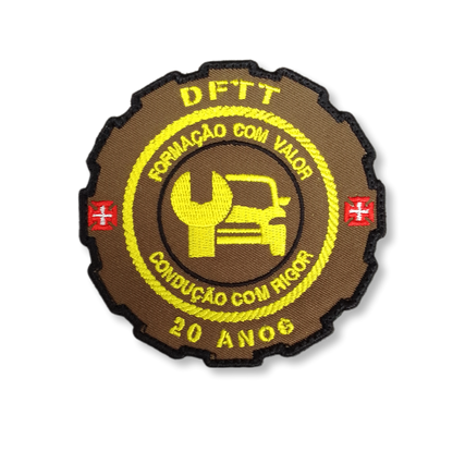 Patch DFTT 20 anos - Departamento de Formação em Transportes Terrestres