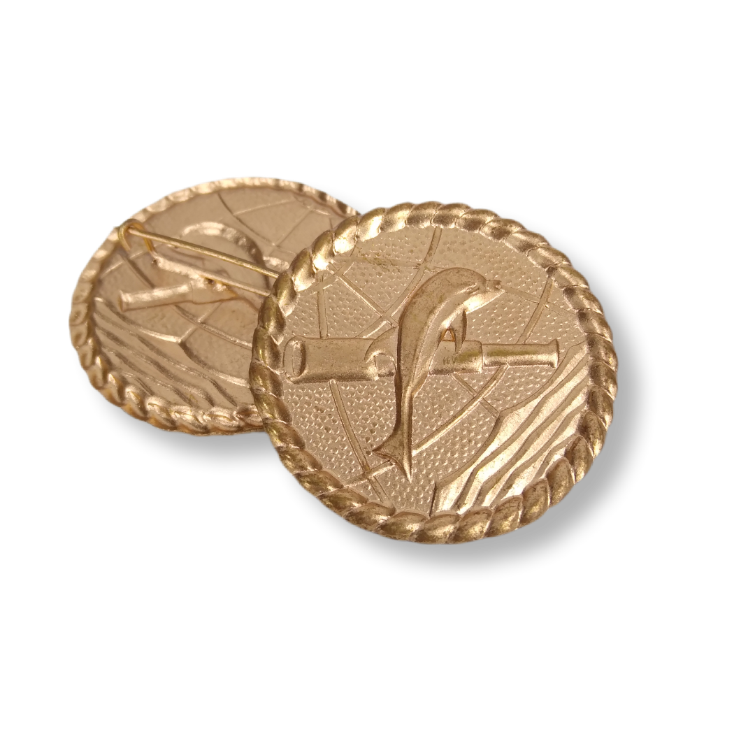 Distintivo vintage especialidade de Hidrografia