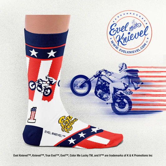 Meias HT - Evel Knievel