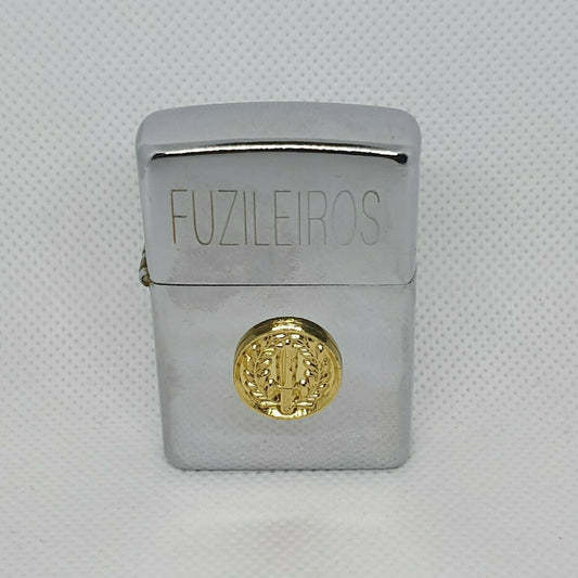 Encendedor Zippo Fuzileiros Plata