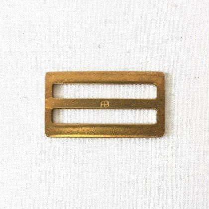 Brass belt buckle